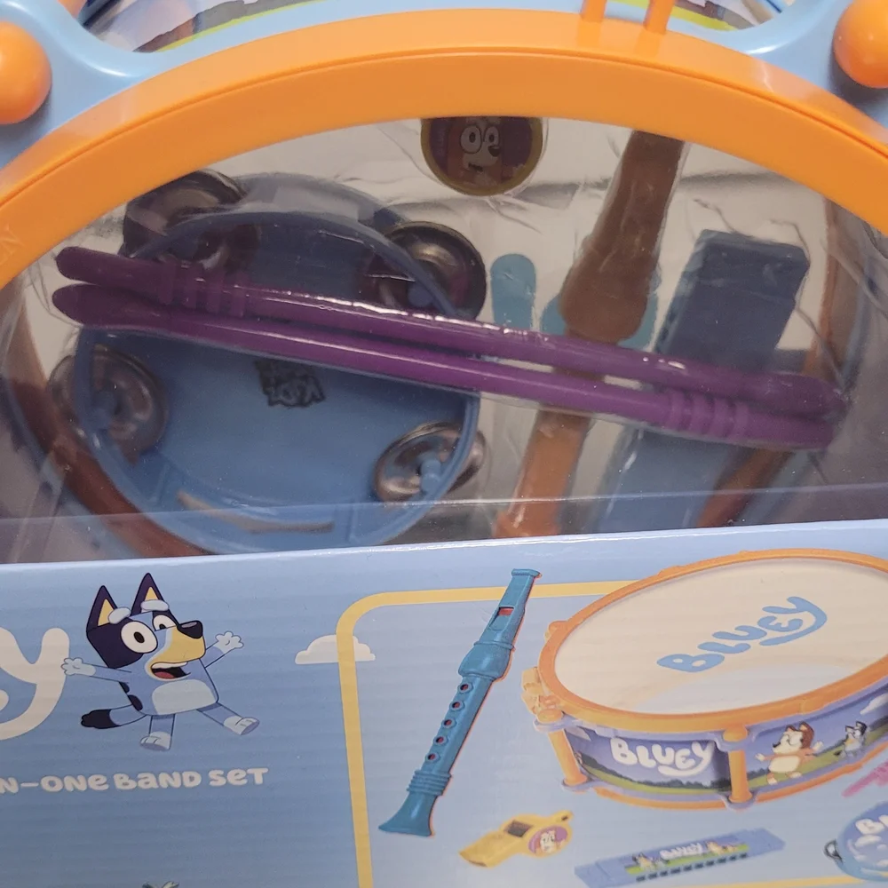 Bluey All-in-One Band Set for Kids NWT